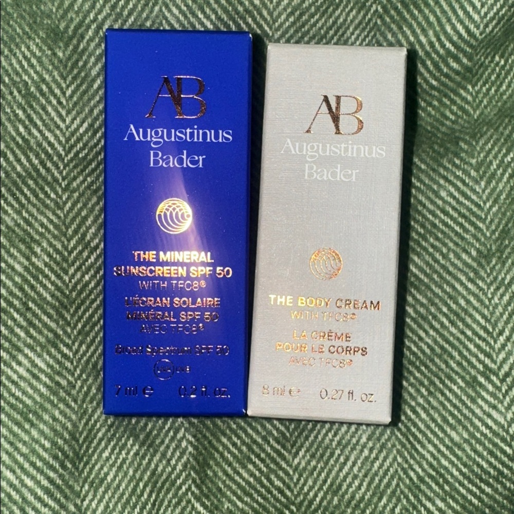New Bundle Augustinus Bader mineral sunscreen and body cream